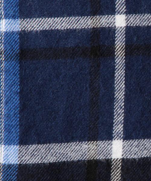 BEAUTY&YOUTH UNITED ARROWS（ビューティーアンドユースユナイテッドアローズ）の「BY チェック ネルシャツ◆（シャツ/ブラウス・メンズ・ホワイト/ブラック/レッド/ネイビー・MEDIUM/X-LARGE/SMALL/X-SMALL/LARGE）」の7枚目の写真