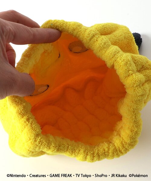 BREEZE（ブリーズ）の「ポケットモンスタータオルキャップ（スイムグッズ・キッズ・イエロー/パープル/ラベンダー/ブラウン/ブルー/ネイビー・FREE）」の14枚目の写真