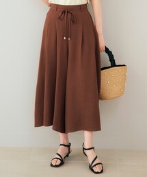 ◆夏の暑い時期にも嬉しいリネンライクスカーチョ