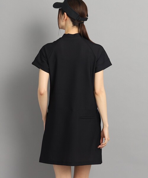 adabat（アダバット）の「◆【UVカット／吸水速乾】刺しゅうロゴデザイン メッシュ調ワンピース（ワンピース・レディース・ブラック・38/40/42/36）」の18枚目の写真