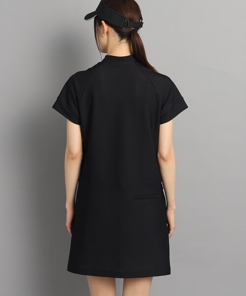 adabat（アダバット）の「◆【UVカット／吸水速乾】刺しゅうロゴデザイン メッシュ調ワンピース（ワンピース・レディース・ブラック・38/40/42/36）」の15枚目の写真