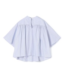 MACPHEE | コットンブロード ギャザーブラウス(シャツ/ブラウス)