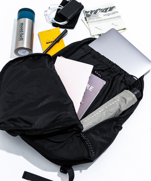 EKAL（エカル）の「TRAVELER DAY PACK（バックパック/リュック・メンズ・グレー/ブラック・ONE）」の18枚目の写真