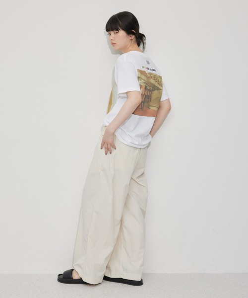 TANGTANG（タンタン）の「【TANGTANG(タンタン)】GASATANG（Tシャツ/カットソー・レディース・ホワイト・S）」の5枚目の写真