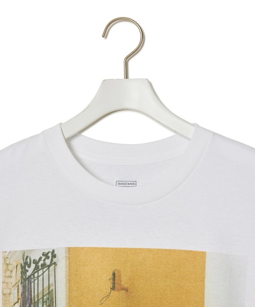 TANGTANG（タンタン）の「【TANGTANG(タンタン)】GASATANG（Tシャツ/カットソー・レディース・ホワイト・S）」の9枚目の写真