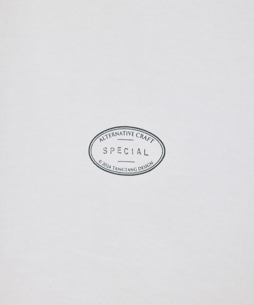 TANGTANG（タンタン）の「【TANGTANG(タンタン)】GASATANG（Tシャツ/カットソー・レディース・ホワイト・S）」の12枚目の写真