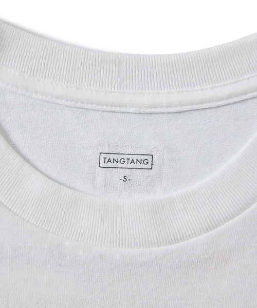 TANGTANG（タンタン）の「【TANGTANG(タンタン)】GASATANG（Tシャツ/カットソー・レディース・ホワイト・S）」の15枚目の写真