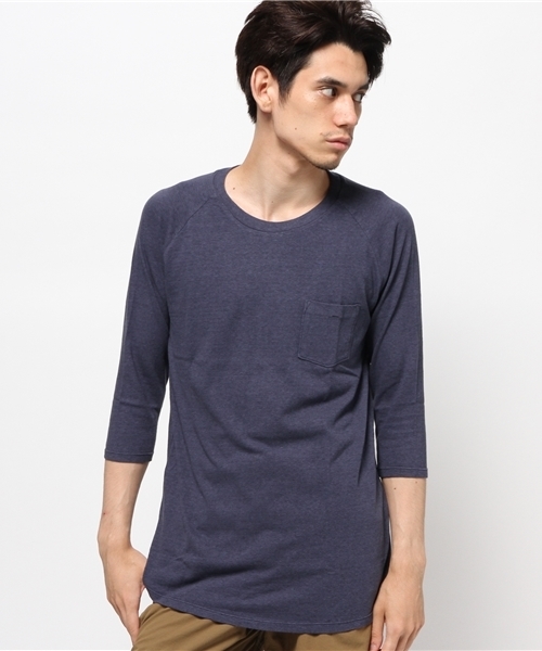 CIAOPANIC TYPY（チャオパニックティピー）の「【oblekt】オブレクトウールブレンド（Tシャツ/カットソー・メンズ・ホワイト/ネイビー/ブラック・LARGE/MEDIUM）」の3枚目の写真