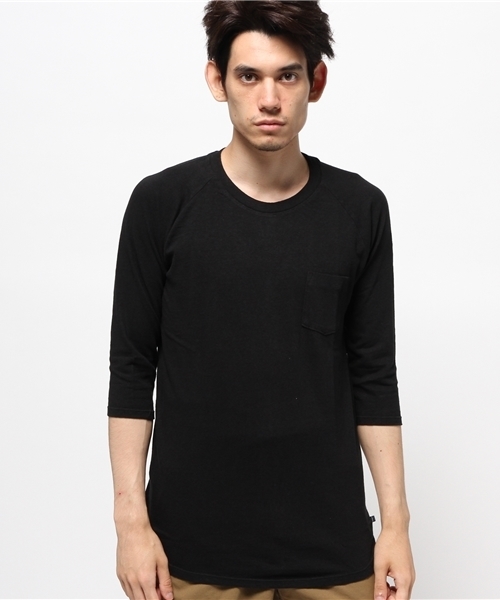 CIAOPANIC TYPY（チャオパニックティピー）の「【oblekt】オブレクトウールブレンド（Tシャツ/カットソー・メンズ・ホワイト/ネイビー/ブラック・LARGE/MEDIUM）」の4枚目の写真