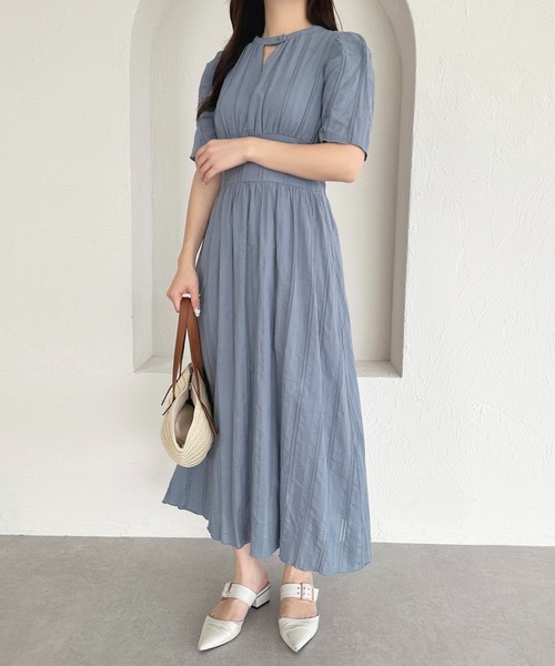 apres jour(アプレジュール)の「コットンレースワンピース【ZOZOTOWN限定アイテム】(ワンピース・レディース・ライトイエロー/ブルー/オフホワイト・X-LARGE/フリー)」の2枚目の写真