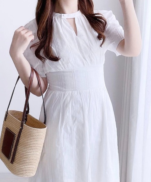 Blanc&Eclare コットンレースワンピース Blanc&Eclare コットンレースワンピース Blanc&Eclare コットンレース