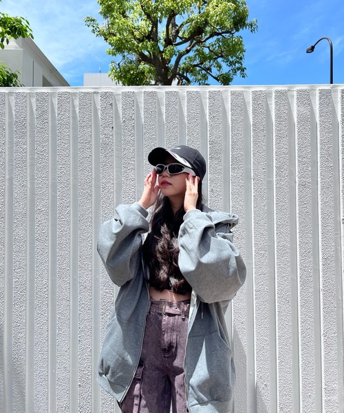 Figments（フィグメンツ）の「グリッタービッグZIPパーカー（パーカー