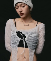 led.tokyo | 【led.tokyo】レースリボンカーディガン(カーディガン/ボレロ)