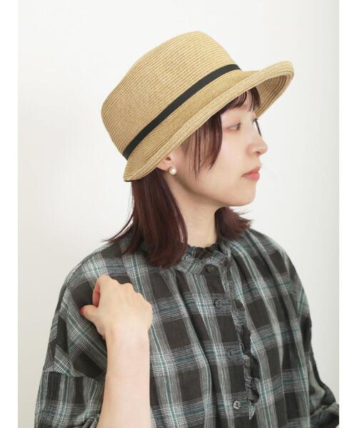 Samansa Mos2(サマンサ モスモス)の「【吸水速乾】ブレードハット(ハット・レディース・ベージュ/ブラウン・F)」の10枚目の写真