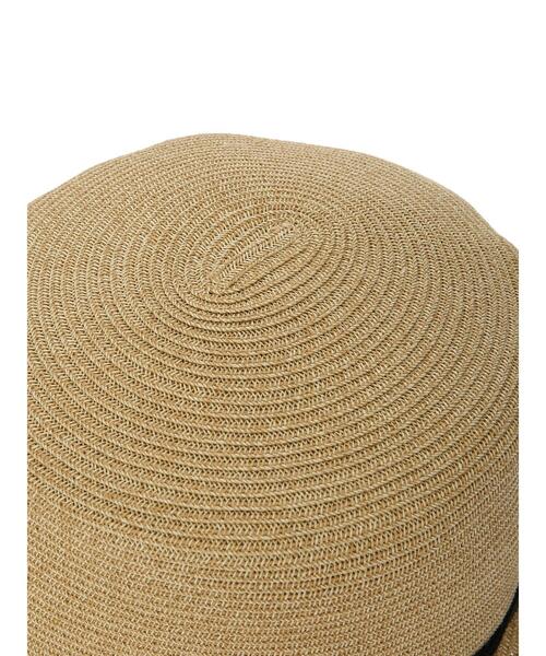 Samansa Mos2(サマンサ モスモス)の「【吸水速乾】ブレードハット(ハット・レディース・ベージュ/ブラウン・F)」の7枚目の写真