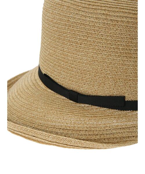 Samansa Mos2(サマンサ モスモス)の「【吸水速乾】ブレードハット(ハット・レディース・ベージュ/ブラウン・F)」の9枚目の写真