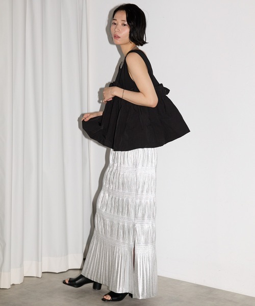 leimn（レイムン）の「ドッキングバルーンタンク（タンクトップ・レディース・ブラック・FREE）」の3枚目の写真