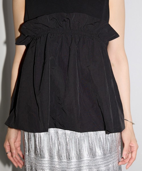 leimn（レイムン）の「ドッキングバルーンタンク（タンクトップ・レディース・ブラック・FREE）」の12枚目の写真