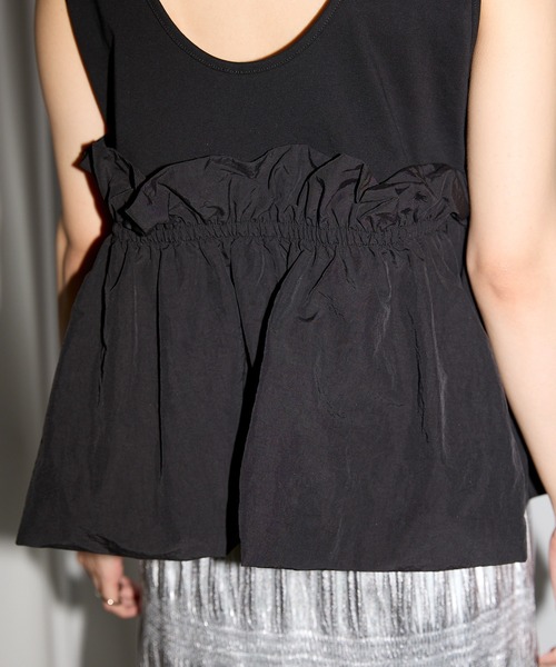 leimn（レイムン）の「ドッキングバルーンタンク（タンクトップ・レディース・ブラック・FREE）」の13枚目の写真