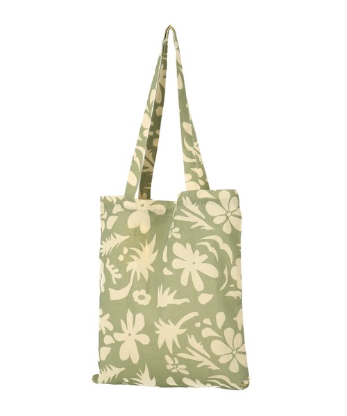 anap mimpi(アナップミンピ)の「アートフラワー柄 リネンタッチ ト-トバッグ(トートバッグ・レディース・ネイビー/カーキ・FREE)」の9枚目の写真