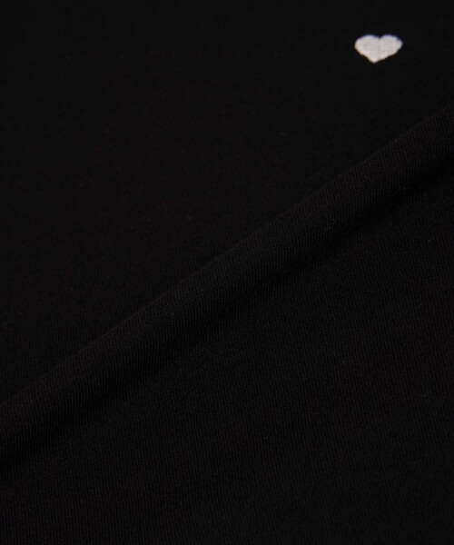 SUNNY SPORTS(サニースポーツ)の「SunnySports別注ハートチビ刺繍ロングスリーブTシャツ(Tシャツ/カットソー・レディース・ブラック/オフホワイト/その他1/その他2/ダークグレー・FREE)」の11枚目の写真