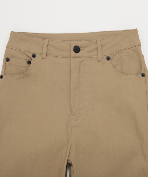 nouvellemoi(ヌーベルモイ)の「【インフルエンサーコラボ】裾スリットスキニーパンツ(その他パンツ・レディース・ブラック/ベージュ系その他・S/M/PS)」の21枚目の写真