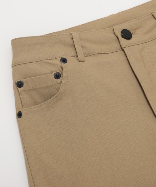 nouvellemoi(ヌーベルモイ)の「【インフルエンサーコラボ】裾スリットスキニーパンツ(その他パンツ・レディース・ブラック/ベージュ系その他・S/M/PS)」の22枚目の写真