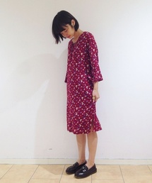 Kastane | 花柄レースアップOP(チュニック)