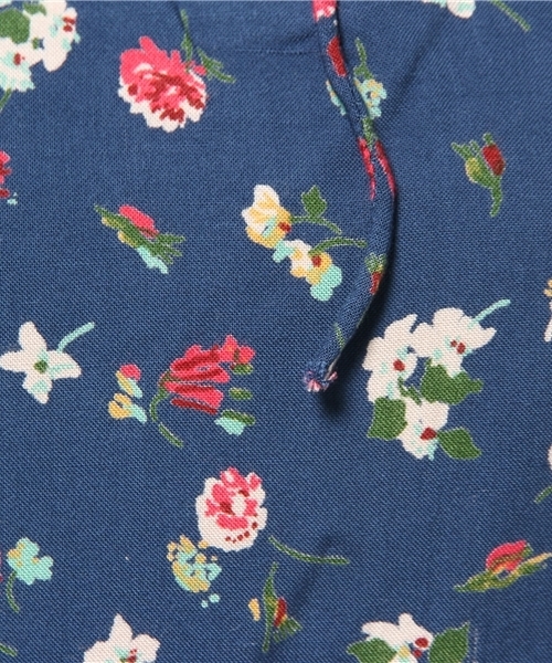 Kastane（カスタネ）の「花柄レースアップOP（チュニック・レディース・ボルドー/ブルー・FREE）」の12枚目の写真