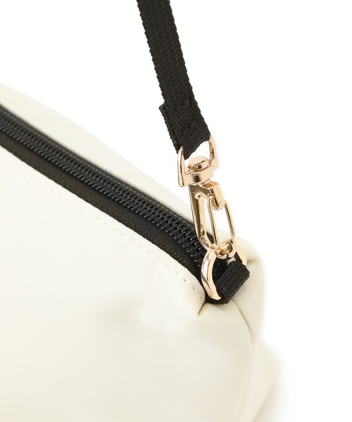 ROPE' PICNIC(ロペピクニック)の「はっ水ミニバトーショルダーバッグ(ショルダーバッグ・レディース・チャコールグレー/オフホワイト/ブルー/グレー系その他/ベージュ/ピンク/ベージュ系その他2・FREE)」の11枚目の写真