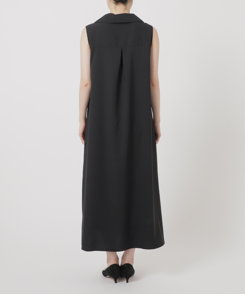 La TOTALITE(ラトータリテ)の「ハーフジップワンピース(ワンピース・レディース・ブラック/ブラウン・36/38)」の21枚目の写真