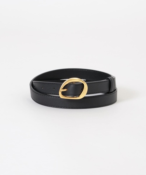 SMELLY(スメリー)の「ニュアンスバックルベルト(ベルト・レディース・ブラック・-)」の6枚目の写真