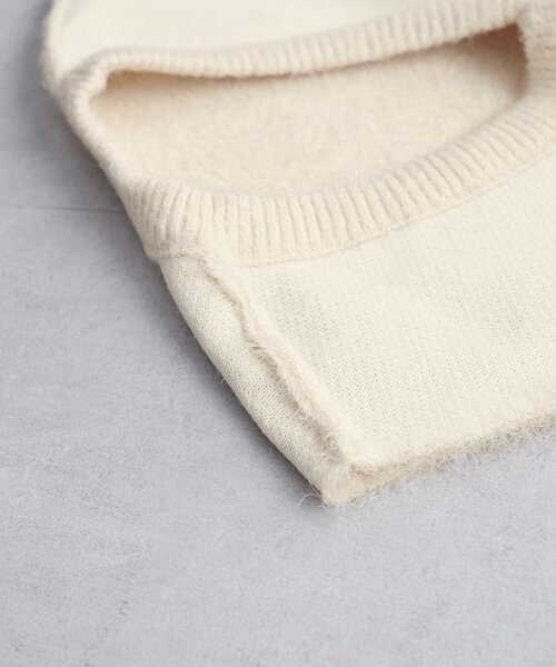 DISCOAT（ディスコート）の「フェザーヤーンチュニックベスト《WEB限定カラーあり》（ベスト・レディース・ベージュ/アイボリー/ブラック/チャコールグレー/モカ・FREE）」の10枚目の写真