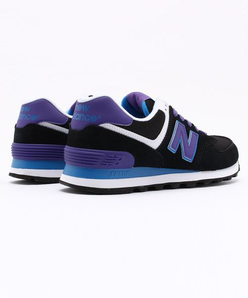 NEW BALANCE（ニューバランス）の「ウィメンズ ニューバランス new balance WL574 MON/MOX/MOY（スニーカー・レディース・ネイビー/ブラック/グレー・23cm/24.5cm/24cm/23.5cm）」の8枚目の写真