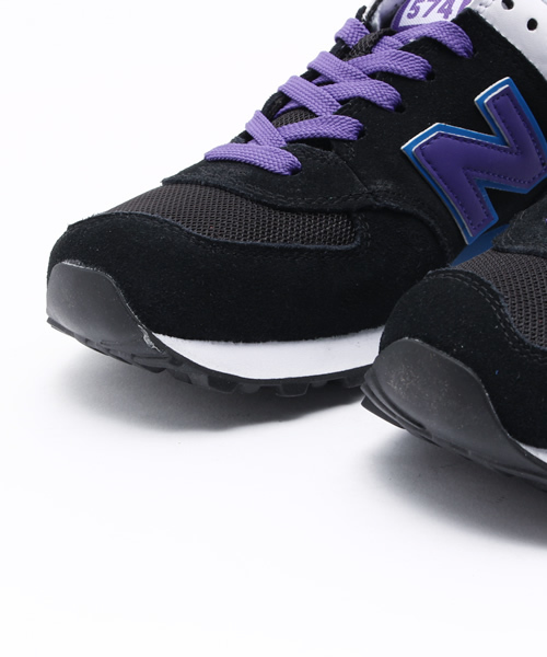 NEW BALANCE（ニューバランス）の「ウィメンズ ニューバランス new balance WL574 MON/MOX/MOY（スニーカー・レディース・ネイビー/ブラック/グレー・23cm/24.5cm/24cm/23.5cm）」の9枚目の写真