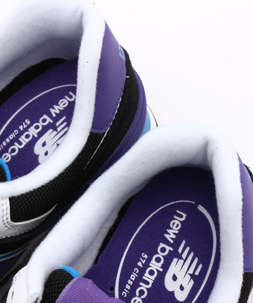 NEW BALANCE（ニューバランス）の「ウィメンズ ニューバランス new balance WL574 MON/MOX/MOY（スニーカー・レディース・ネイビー/ブラック/グレー・23cm/24.5cm/24cm/23.5cm）」の11枚目の写真