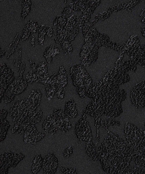 ADAM ET ROPE'（アダムエロペ）の「【GANNI(ガニー)】 Boucle Jacquard Suiting Mini Skirt（スカート・レディース・ブラック・36）」の5枚目の写真