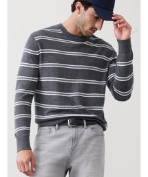 大人上品❤️ BANANA REPUBLIC ボーダー裾ニット S【895】 BANANA REPUBLIC｜バナナ・リパブリックのニット/セーター