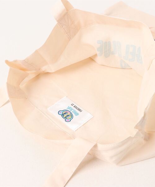 FOREVER 21（フォーエバー トゥエンティーワン）の「【ANGEL BLUE】トートバッグ（トートバッグ・レディース・ホワイト/ホワイト系その他/ホワイト系その他2・FREE）」の10枚目の写真