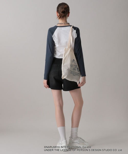 FOREVER 21（フォーエバー トゥエンティーワン）の「【ANGEL BLUE】トートバッグ（トートバッグ・レディース・ホワイト/ホワイト系その他/ホワイト系その他2・FREE）」の21枚目の写真