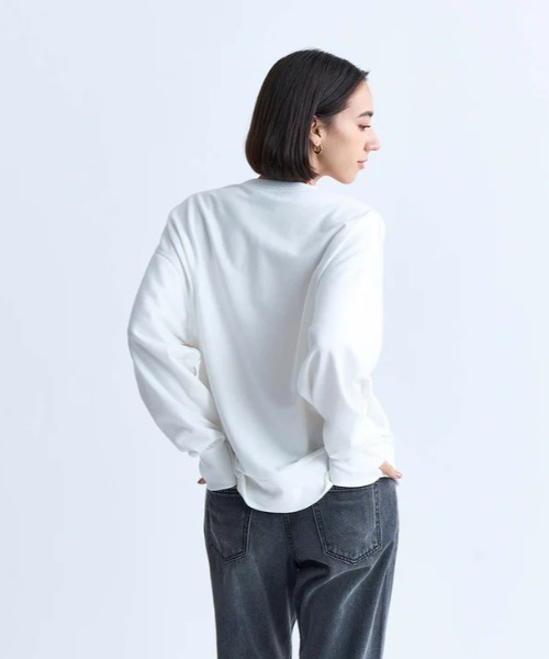 ROXY（ロキシー）の「TRUELY AUTHENTIC RAG/ロキシースウェットトレーナー（スウェット・レディース・ブラック/ブラウン/マルチ/ホワイト・LARGE/MEDIUM/SMALL）」の16枚目の写真