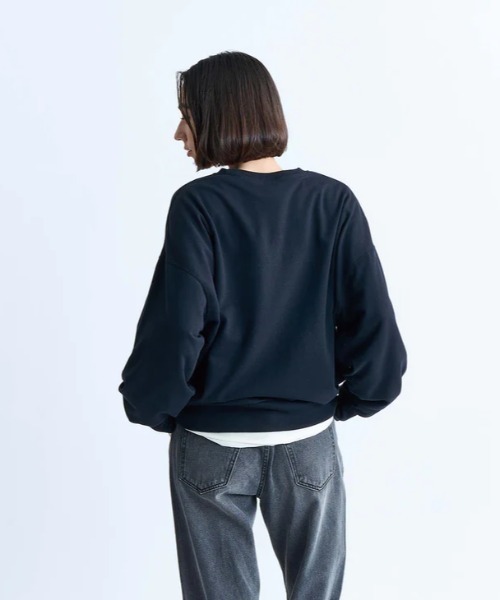 ROXY（ロキシー）の「TRUELY AUTHENTIC RAG/ロキシースウェットトレーナー（スウェット・レディース・ブラック/ブラウン/マルチ/ホワイト・LARGE/MEDIUM/SMALL）」の14枚目の写真