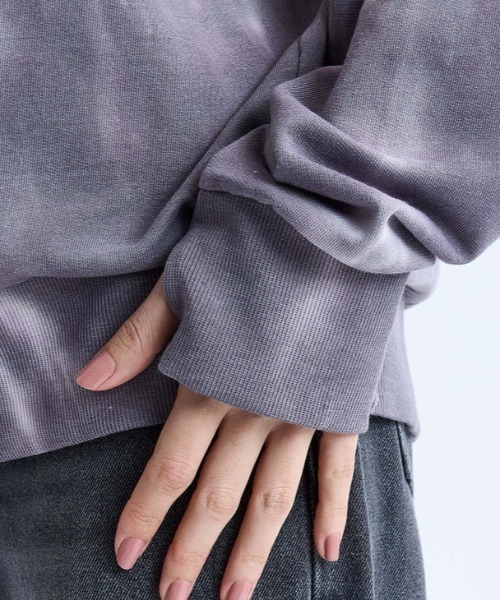 ROXY（ロキシー）の「TRUELY AUTHENTIC RAG/ロキシースウェットトレーナー（スウェット・レディース・ブラック/ブラウン/マルチ/ホワイト・LARGE/MEDIUM/SMALL）」の8枚目の写真