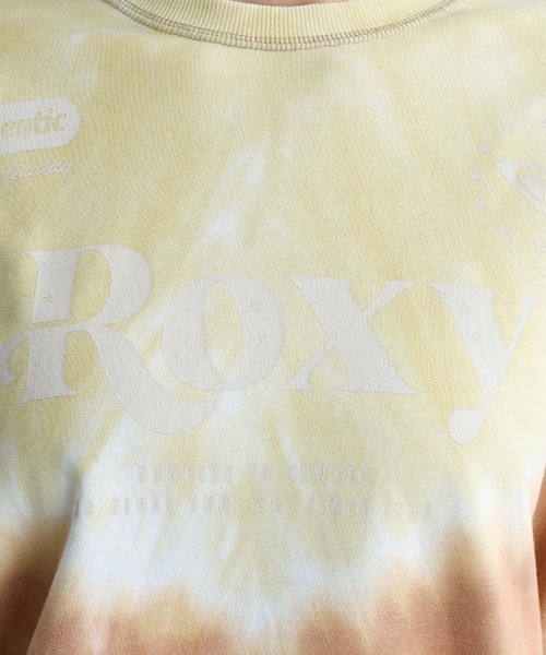 ROXY（ロキシー）の「TRUELY AUTHENTIC RAG/ロキシースウェットトレーナー（スウェット・レディース・ブラック/ブラウン/マルチ/ホワイト・LARGE/MEDIUM/SMALL）」の6枚目の写真