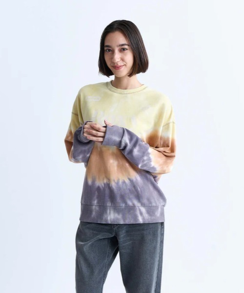 ROXY（ロキシー）の「TRUELY AUTHENTIC RAG/ロキシースウェットトレーナー（スウェット・レディース・ブラック/ブラウン/マルチ/ホワイト・LARGE/MEDIUM/SMALL）」の9枚目の写真