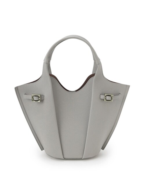 TOFF&LOADSTONE（トフアンドロードストーン）の「アーチ ライトシュリンク（トートバッグ・レディース・サンドベージュ/ホワイト系/ブラック/ブラウン系その他2/グレー系その他6・00）」の3枚目の写真