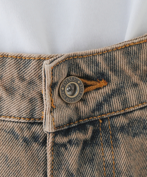 DIME(ダイム)の「【Dime/ダイム】 CLASSIC BAGGY DENIM PANTS:デニムパンツ(デニムパンツ・レディース・ブラウン/パープル・SMALL)」の14枚目の写真