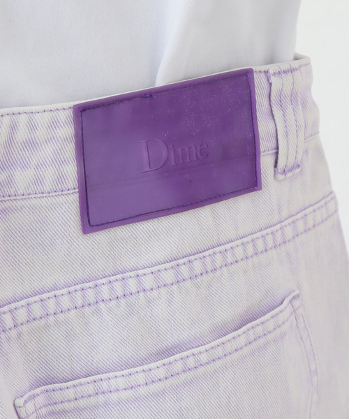 Dime パープル　デニムパンツ Dime Classic Relaxed Denim Pants / Stone Purple (ダイム デニム