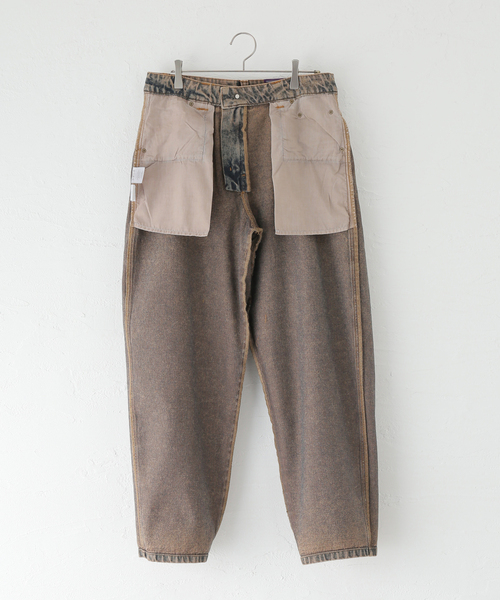 DIME(ダイム)の「【Dime/ダイム】 CLASSIC BAGGY DENIM PANTS:デニムパンツ(デニムパンツ・レディース・ブラウン/パープル・SMALL)」の21枚目の写真