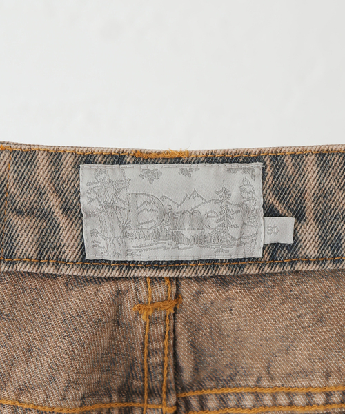 DIME(ダイム)の「【Dime/ダイム】 CLASSIC BAGGY DENIM PANTS:デニムパンツ(デニムパンツ・レディース・ブラウン/パープル・SMALL)」の22枚目の写真
